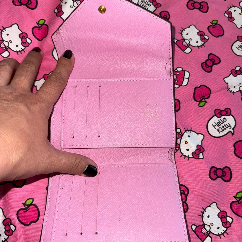 Louis Vuitton Brown and Pink Monogram Envelope Wallet - Picture 5 of 8